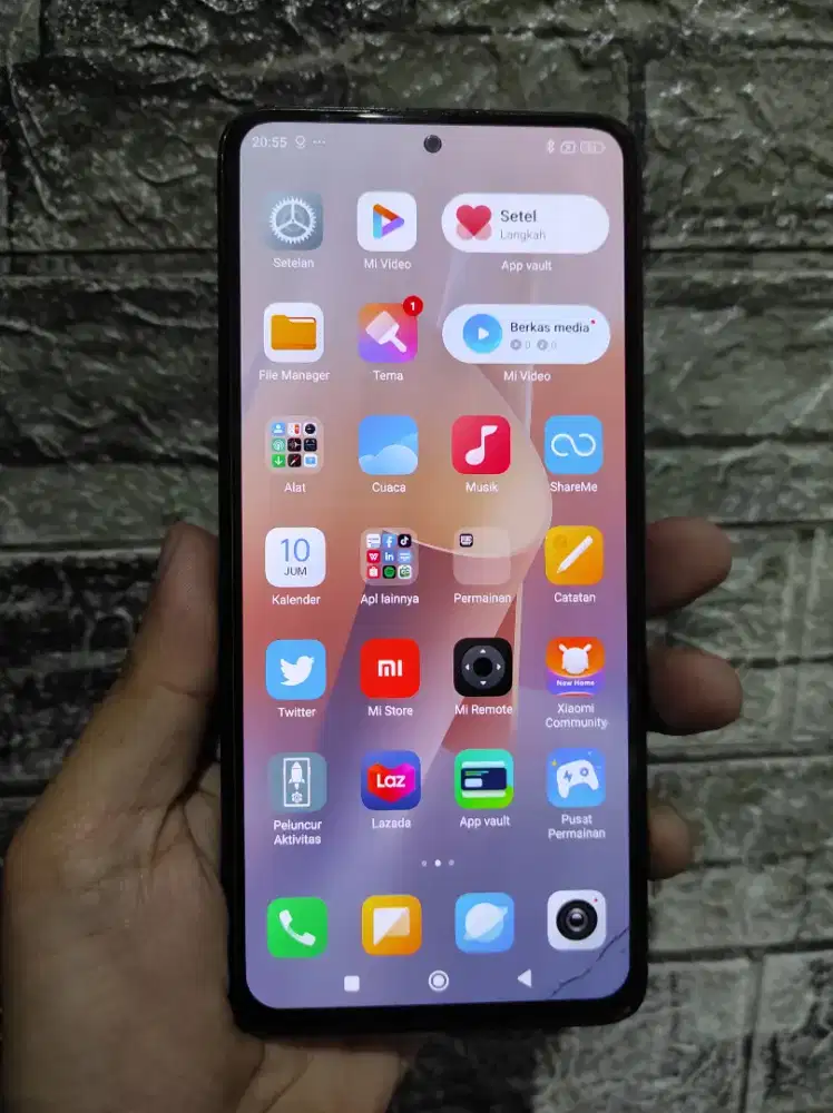 Redmi note 11 pro 5G 8+4/128 hp casan,layar amoled original,minus dkit