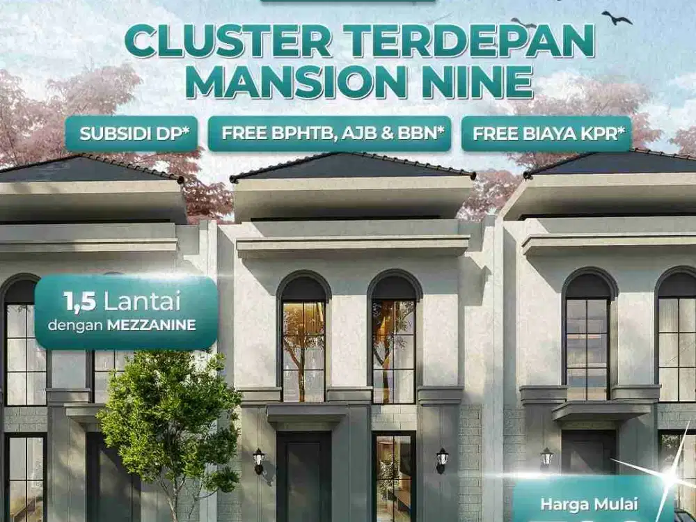 RUMAH BARU DI NORTH HOuSTON - MANSION NINE, LAKARSANTRI - SURABAYA BARAT