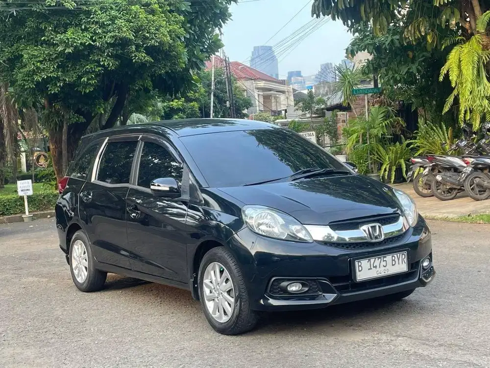 HONDA MOBILIO E CVT 2014 HITAM TERAWAT
