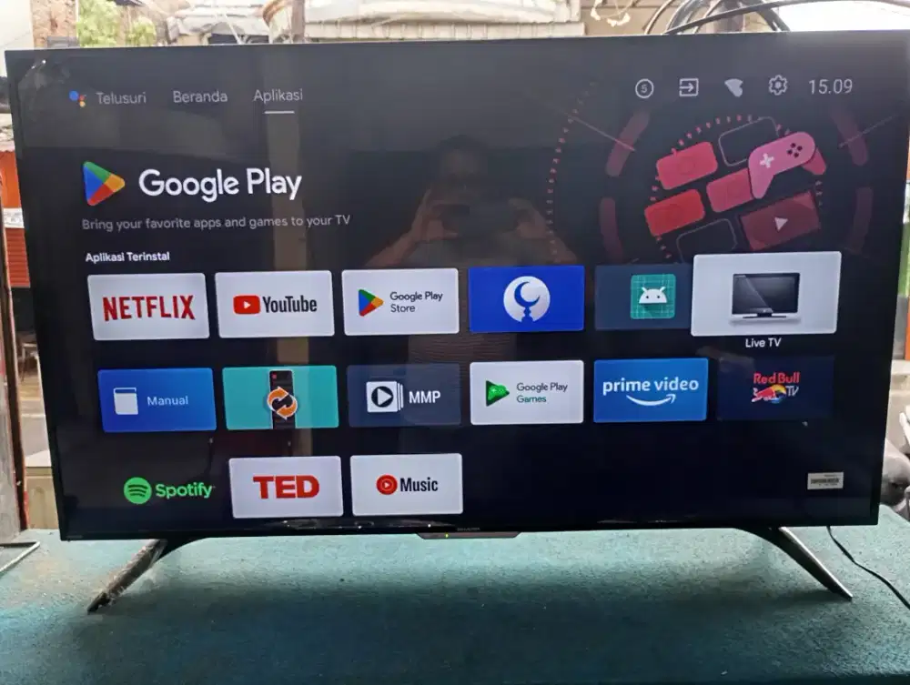TV LED SHARP 50 INC TYPE 4T-C50BK1 ANDROID TV UHD 4K