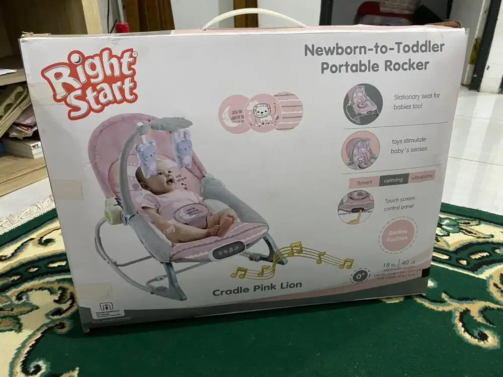 Bouncer pink right star
