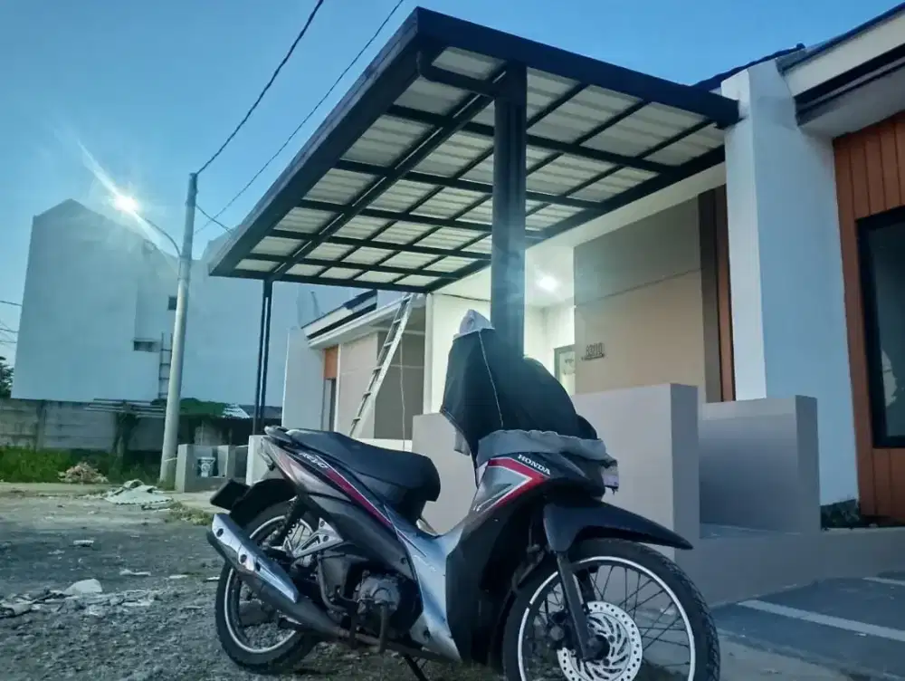 Kanopi karpot rangka baja ringan harga terjangkau