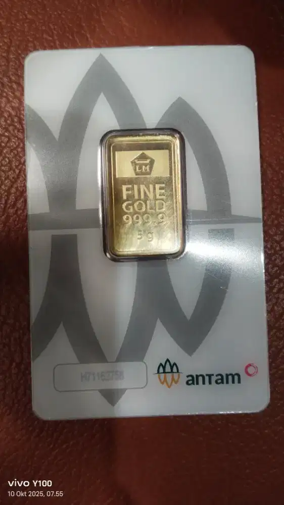 ANTAM LOGAM MULIA 5Gram 2021 PEJATEN RAGUNAN JALSEL