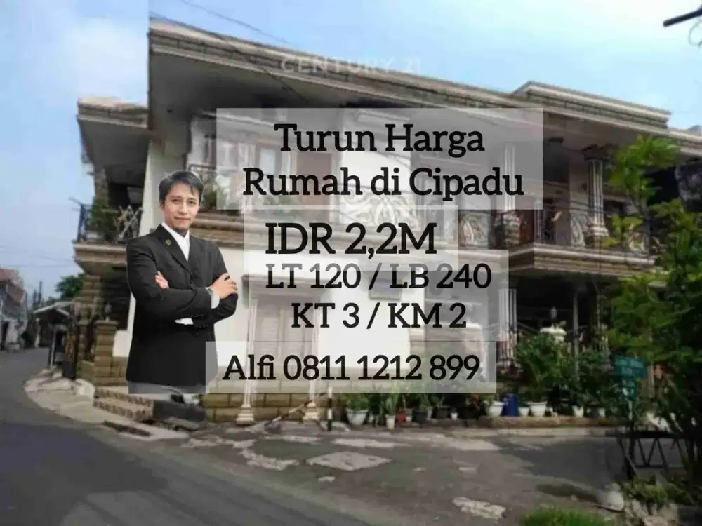 Dijual Rumah Siap Huni 2 Lantai Dekat Bintaro AF 16370