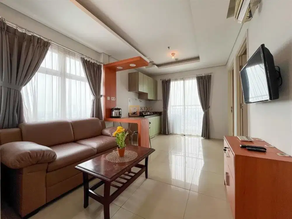Tinggal Bawa Koper! Madison Park 2BR Furnish Posisi Hook Di Jantung Podomoro City