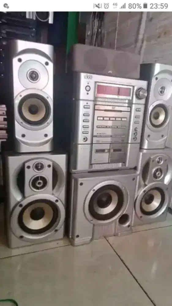 COMPO HIFI COMPONENT SYSTEM JVC   original