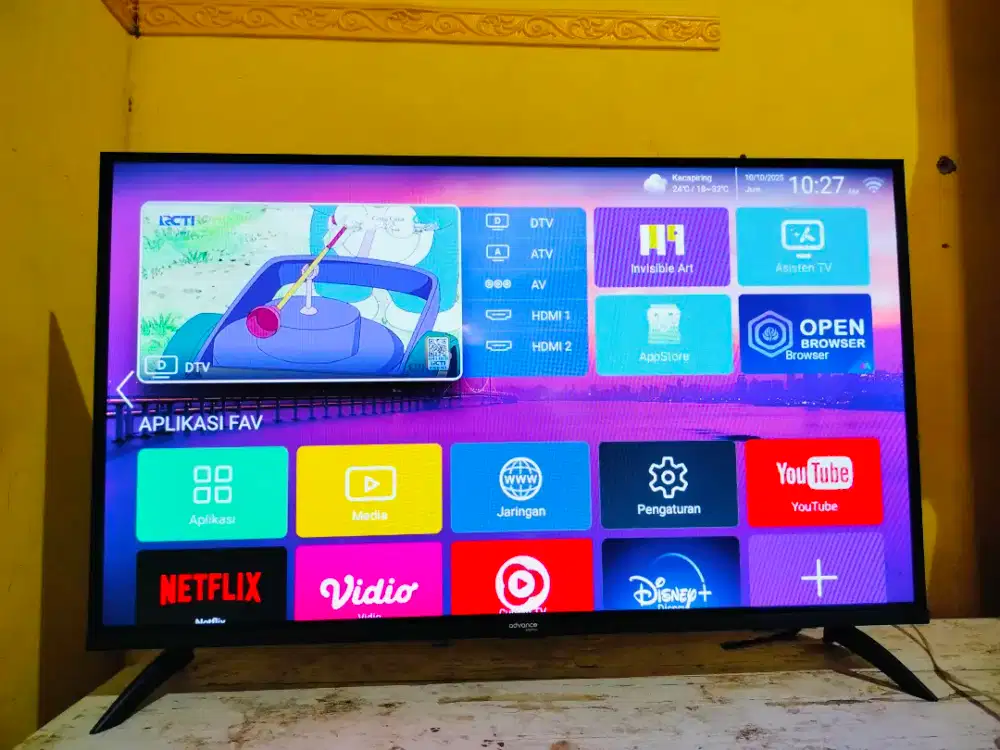 Android TV 32 inch Baru 1 bulan