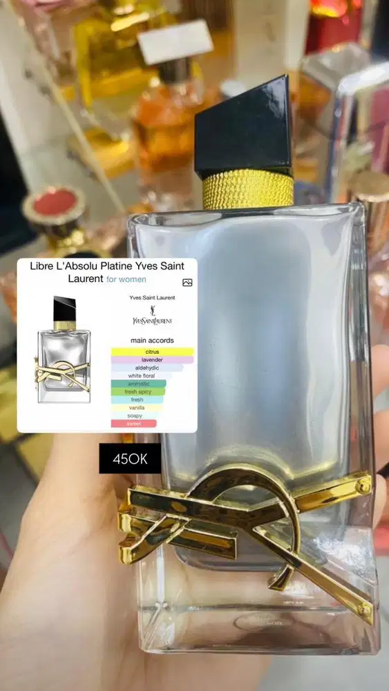 Parfum ysl libre original tester