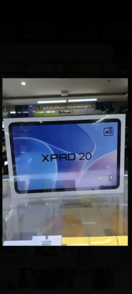 Tablet infinix XPAD 20 LTE ram 8gb 256gb dan4/128 resmi