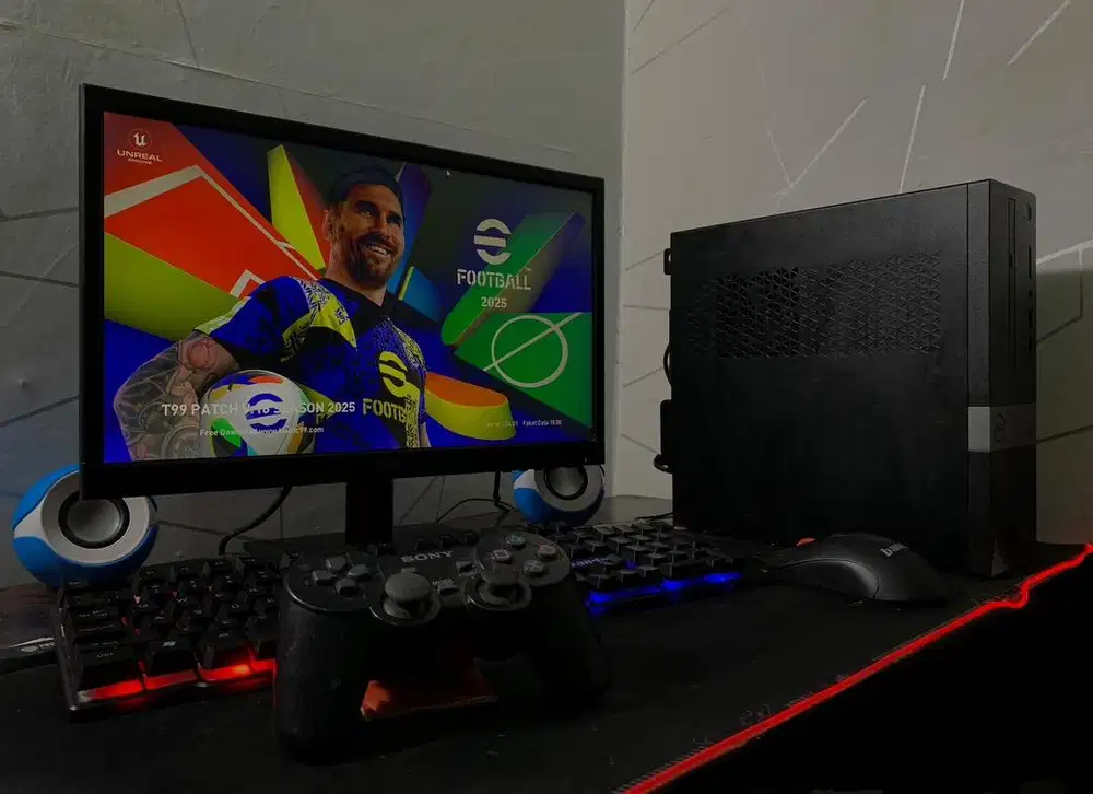 komputer pc gaming dan editing fullset!