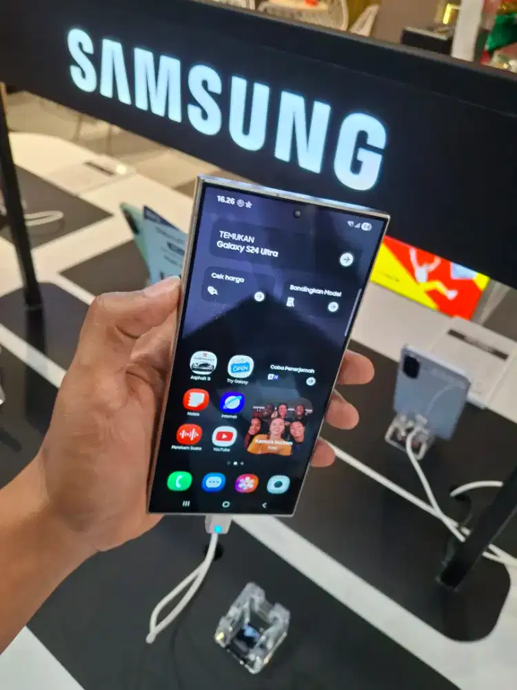 SAMSUNG S24 ULTRA BONUS JAM FIT3, CHARGER DAN SPEAKER PREMIUM