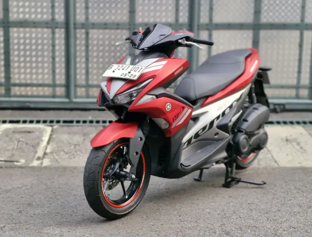 Superb B-DKI! Yamaha Aerox 155 Standar Th. 2018 Surat Lengkap Gress