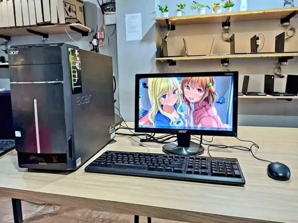 computer fulset garansi 1 bulan cori5 ram 8