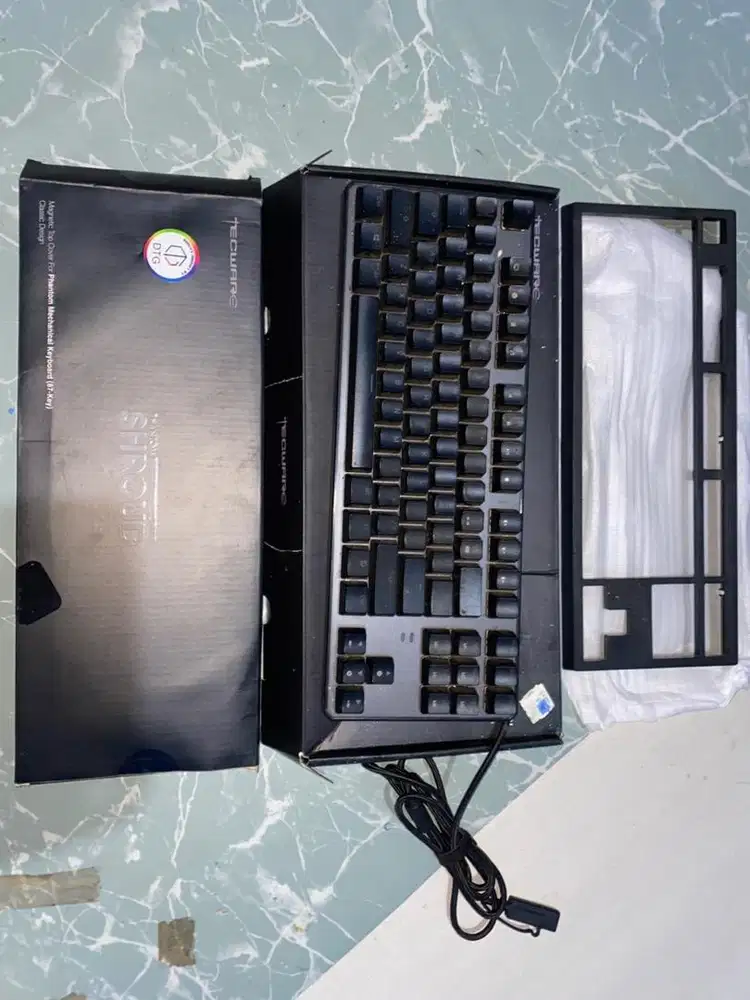 keyboard gaming - mechanical keyboard tecware Elite 87 + shroud