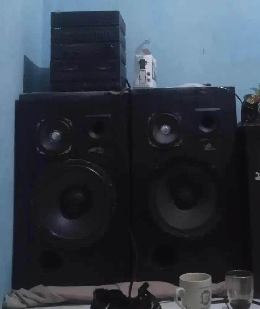 Speaker subwoofer + head compo Sony