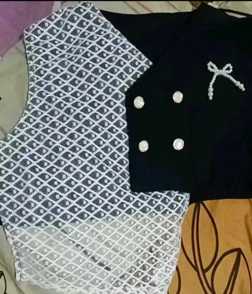 vest crop wanita