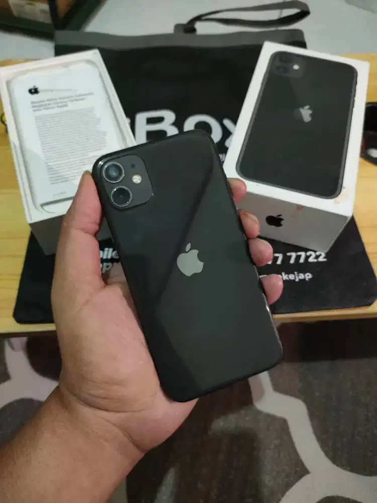 Iphone 11 64gb ex iBox fullset mulus
