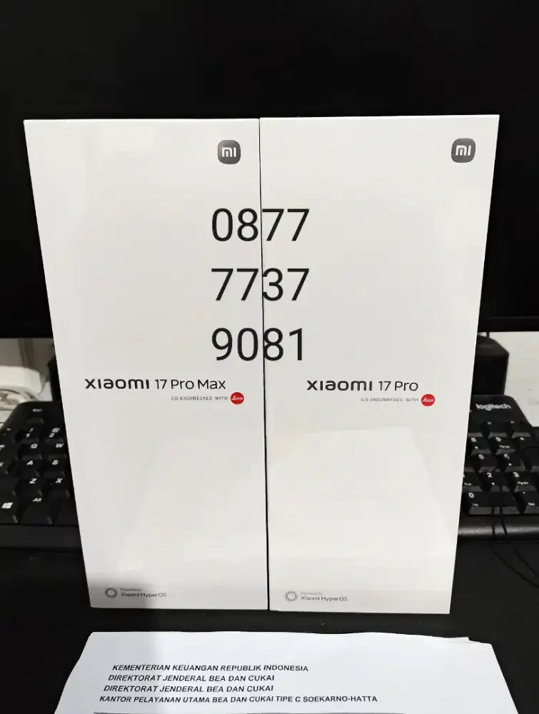 Xiaomi 17 Pro 16/512 GB Hitam - Bayar Pajak
