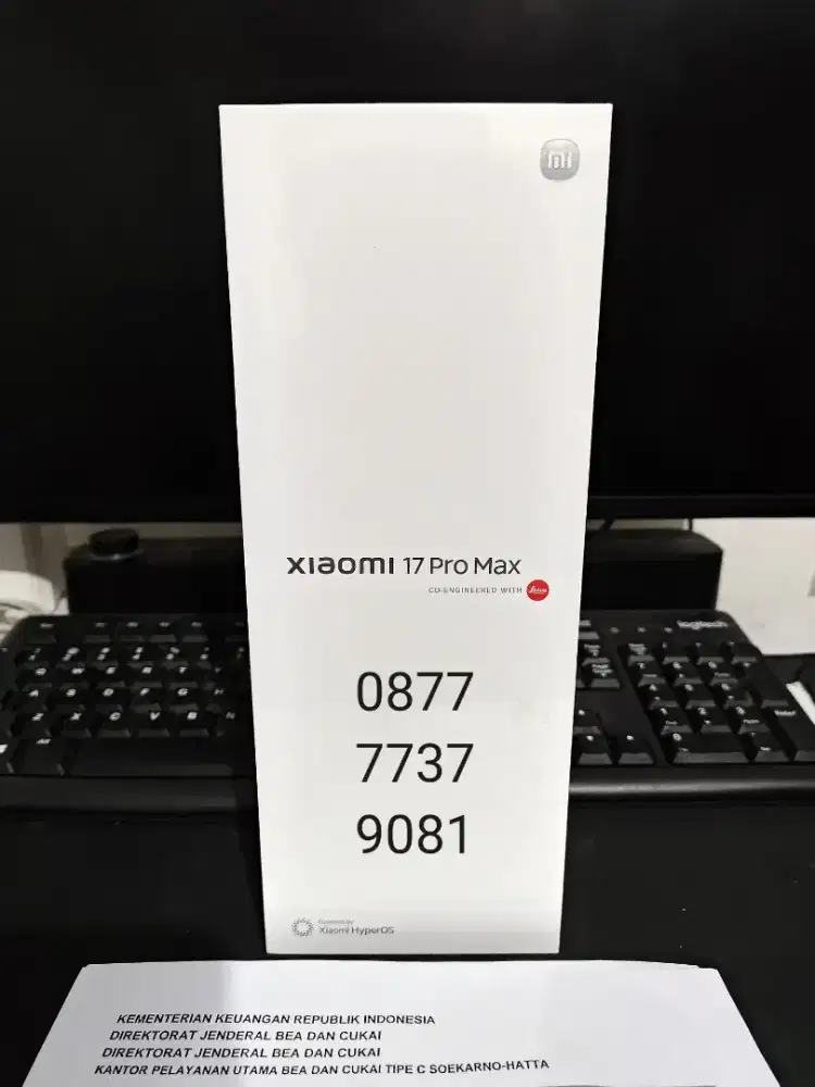Xiaomi 17 Pro Max 16/512 GB Hitam - Bayar Pajak