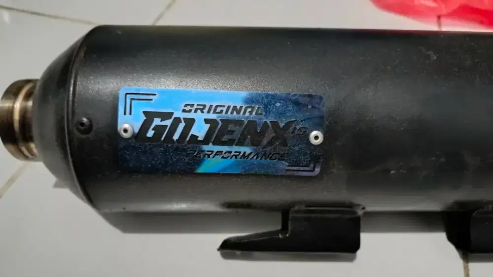 Knalpot Standar Racing Ori GOJENX19 (Bekas belum pernah dipakai)