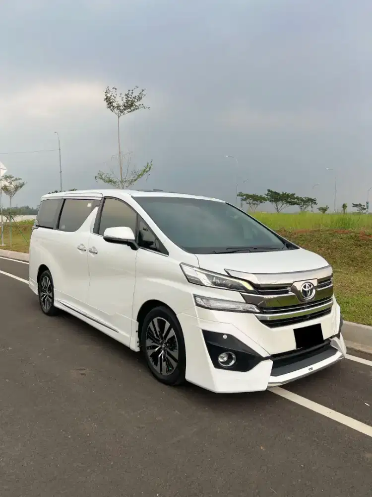 Toyota Vellfire 2.5 G Limited ATPM 2016

NIK 2016