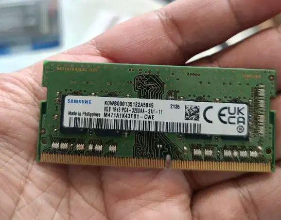 Sodimm Samsung DDR4 8gb PC3200