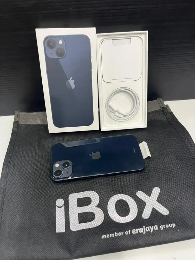 Iphone 13 128gb garansi resmi iBox desember 2025 bh 100% mulus l