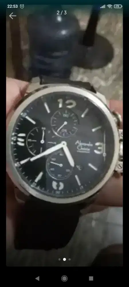 Jual murah jam tangan Alexandre Christie