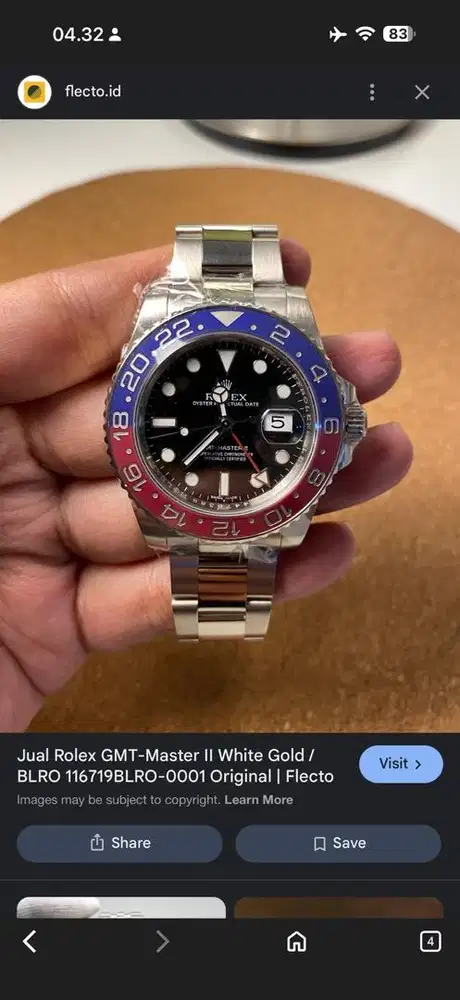 Rolex GMT Master II super 1 banding 1