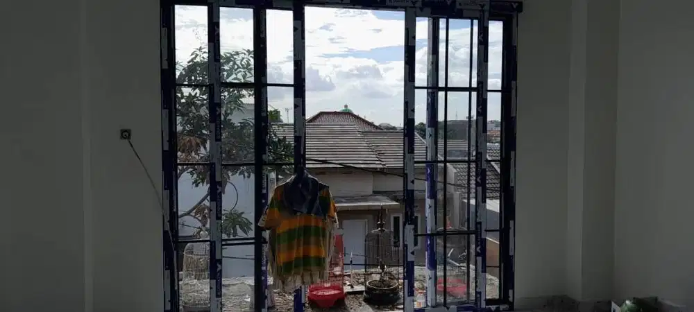 Pasang  Gypsum / PVC + LIS MOULDING + Kusen Aluminium - WPC -Memer PVC