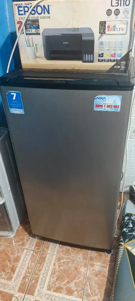 Di Jual BU Kulkas Merk AQUA 1 Pintu harga Net ya Kak