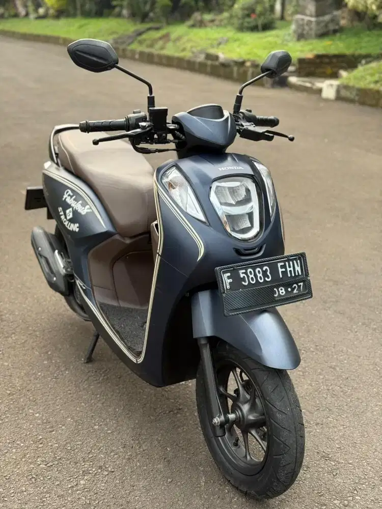 Honda Genio Fabulous Thn 2023 Blue Matte Mulus