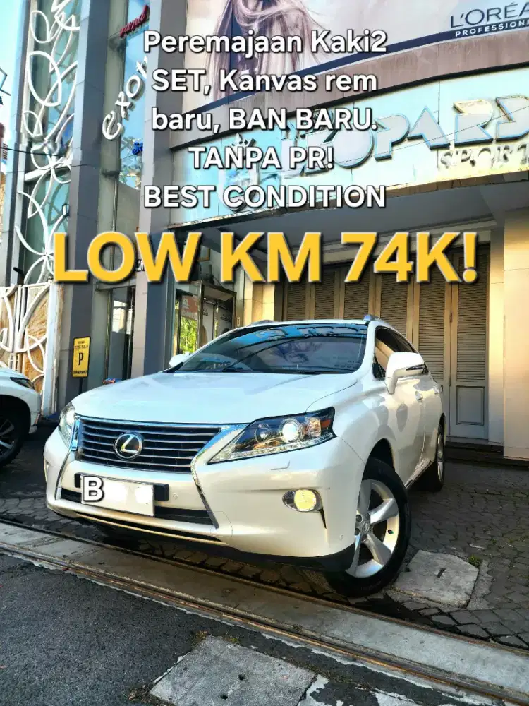 LEXUS RX 270 ATPM ISTIMEWA! TINGGAL PAKE(PEREMAJAAN Kaki2,Rem,Oli)JOZZ