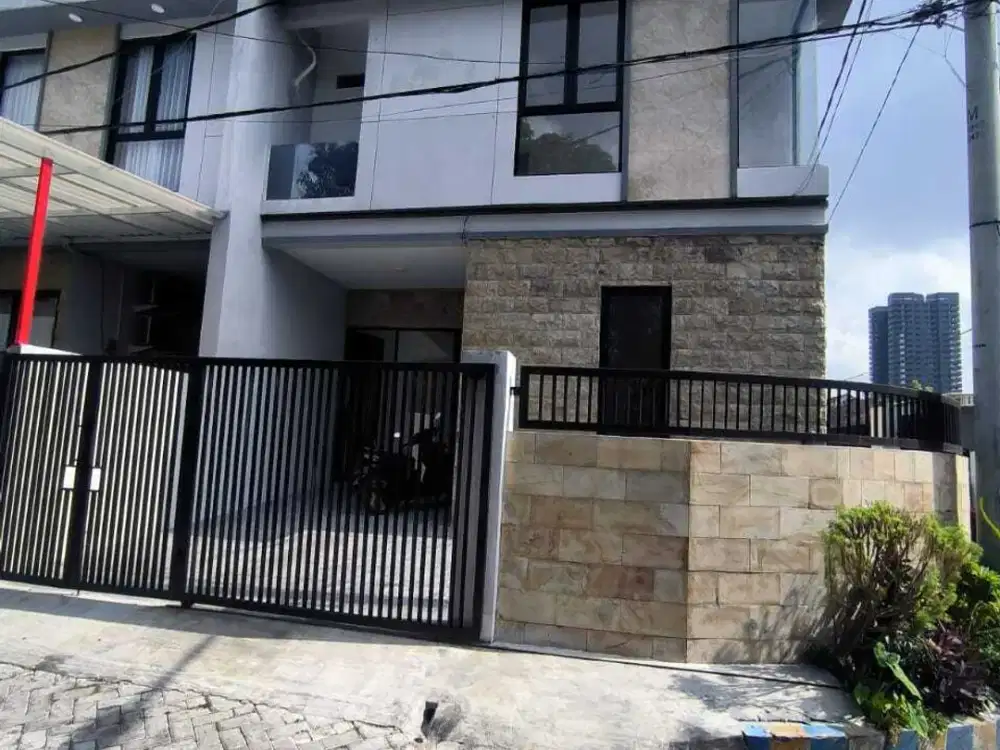 Dijual Rumah Darmo Permai Surabaya Barat Baru Gress Model Hook