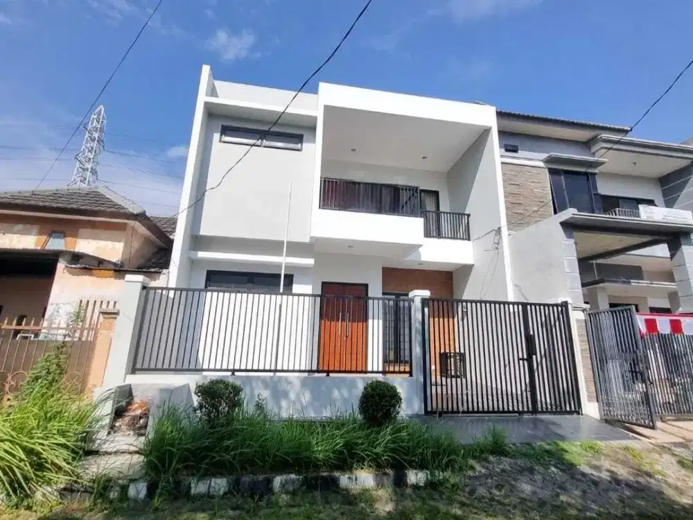 Dijual Rumah Wiyung Surabaya Modern Minimalis Permata Safira Lidah Kul