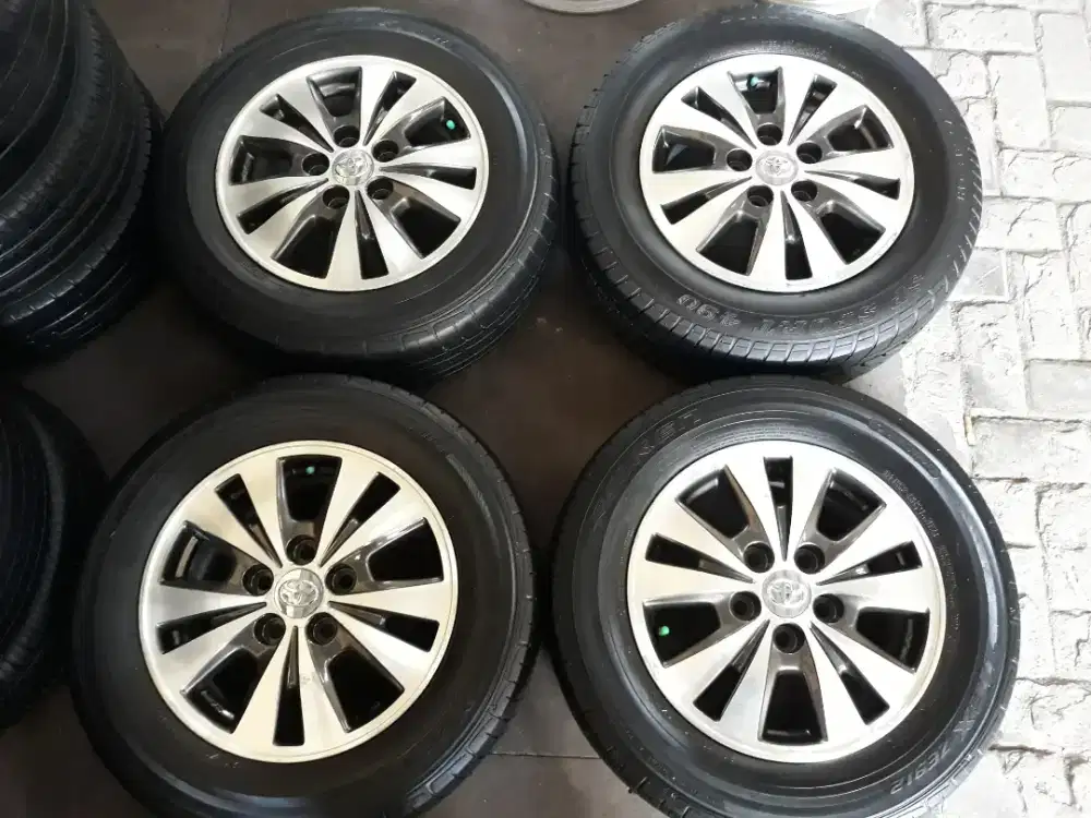 Velg Ban 90% Ori Innova R15 Hilux Granmax Luxio APV Carry Camry Nav1