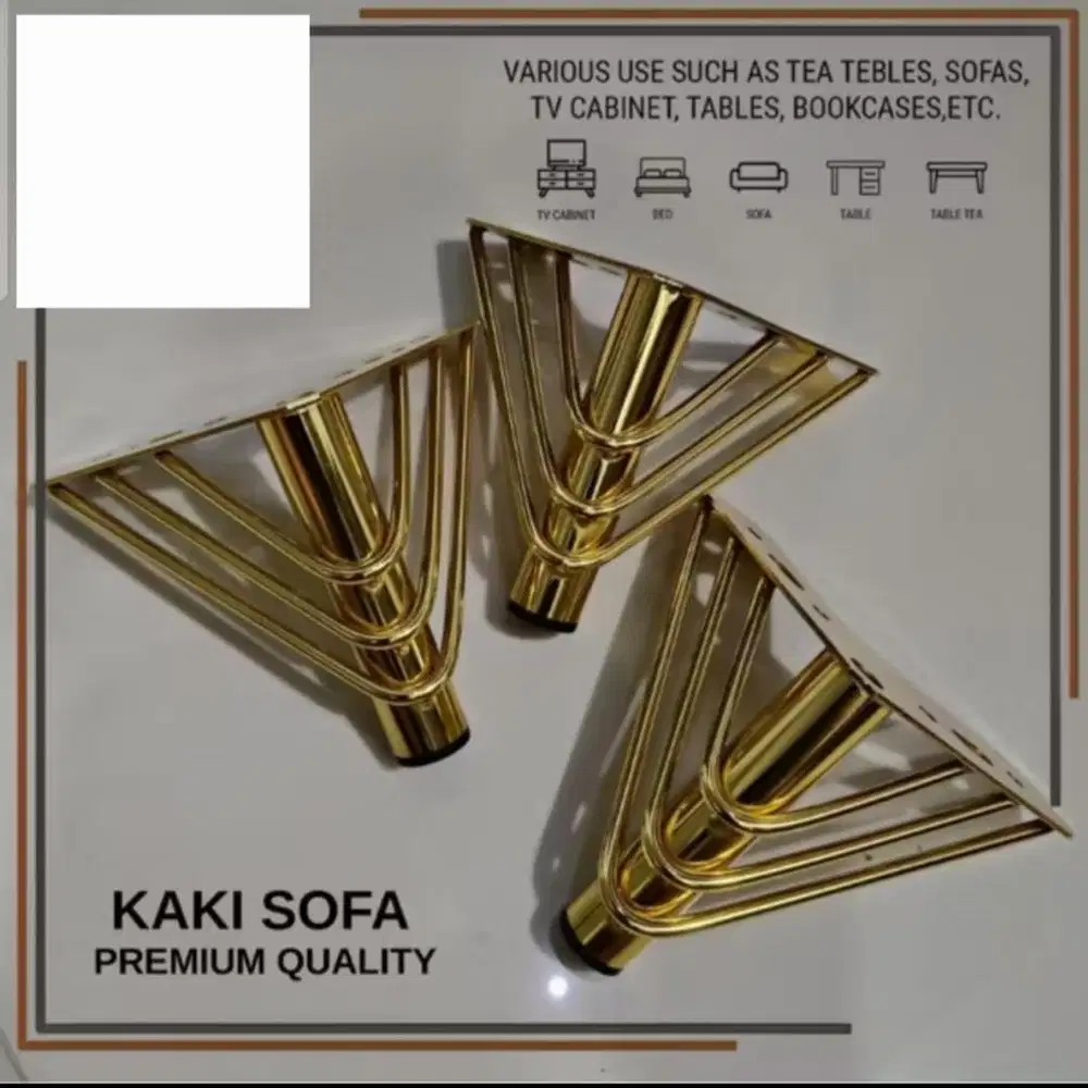Kaki sofa kualitas premium masih baru