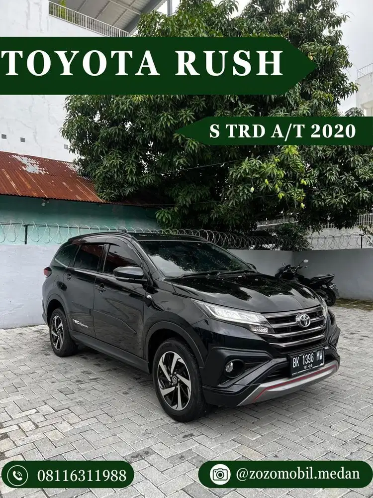 (Odo 20 rb‼️) Toyota Rush S TRD Matic 2020