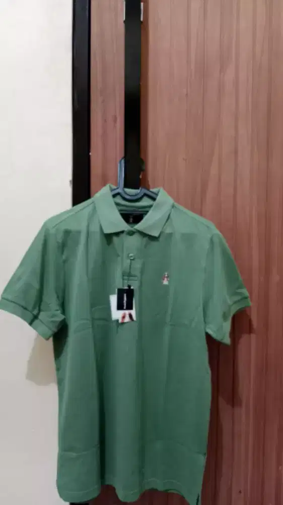 Polo shirt mens merk HUSH PUPPIES 100% ORI SIZE M