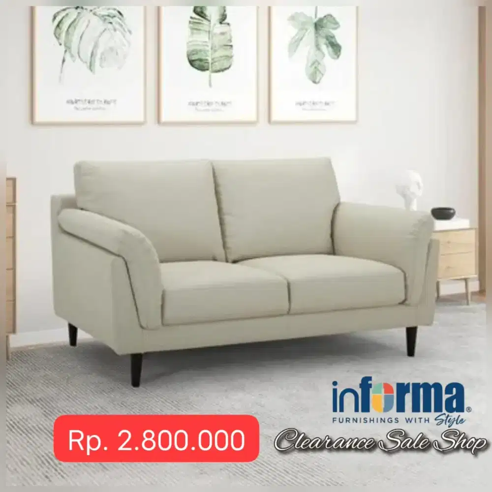 SOFA INFORMA 2 SEATER