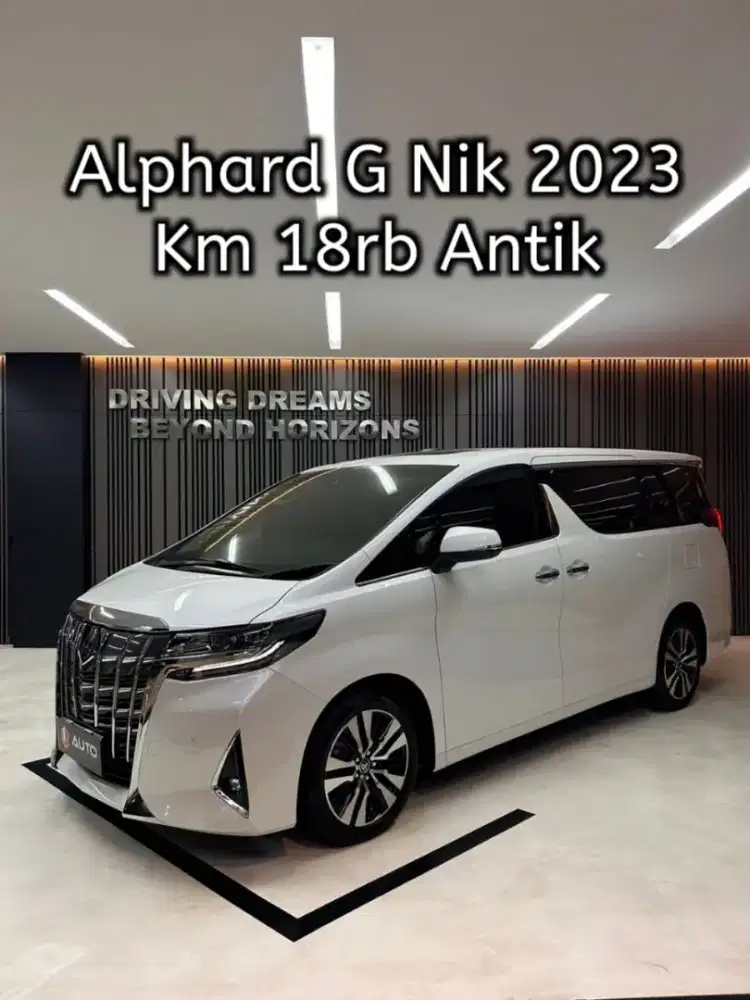 TOYOTA ALPHARD 2.5 G TSS ATPM 2023