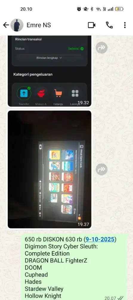 Games Nintendo Switch OLED V2 V1 Lite Primary