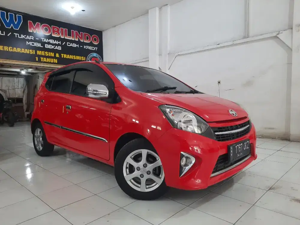 TOYOTA AGYA 1.0 G MATIC 2017 MERAH