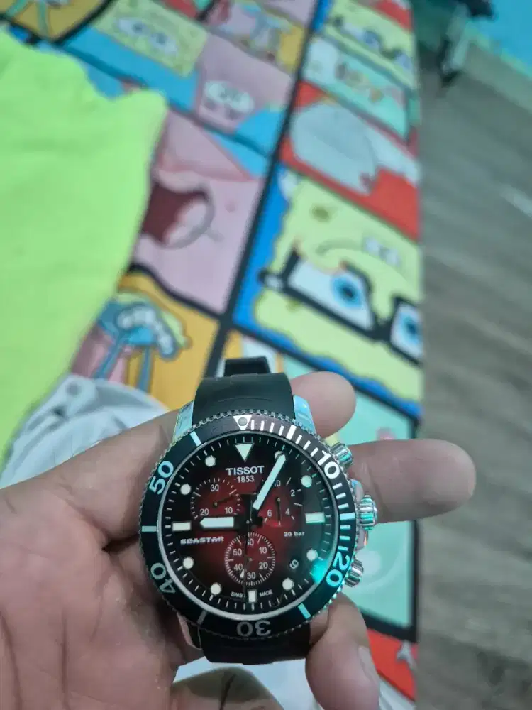 For Sale Jam Tangan Tissot Sea Star Fullset