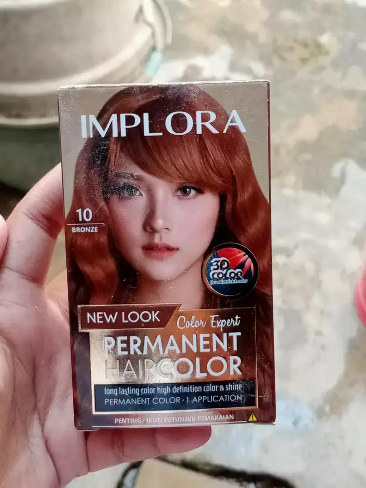 Cat rambut permanen bronde new