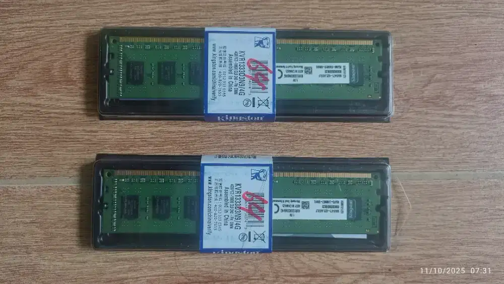 RAM PC Desktop Kingston 4GB