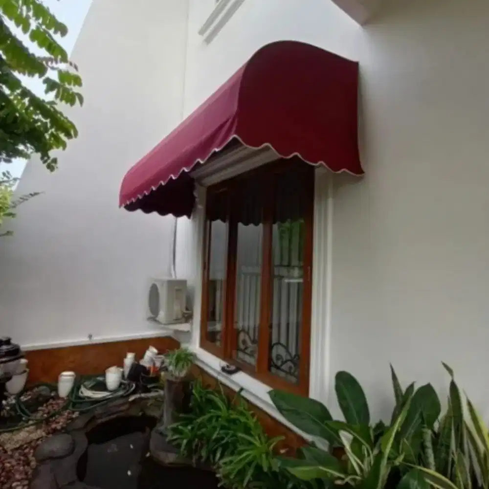 Terima pesanan pembuatan canopy awning / kain 011