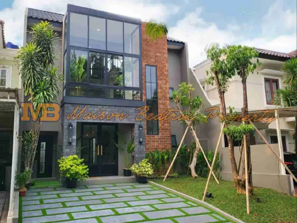DIJUAL RUMAH BARU CANTIK SIAP HUNI LOKASI BAGUS DAN SANGAT STRATEGIS DI VERSAILLES BSD CITY - TANGSEL