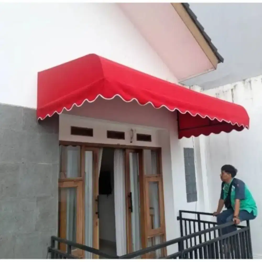 Terima pesanan pembuatan canopy awning / kain 014