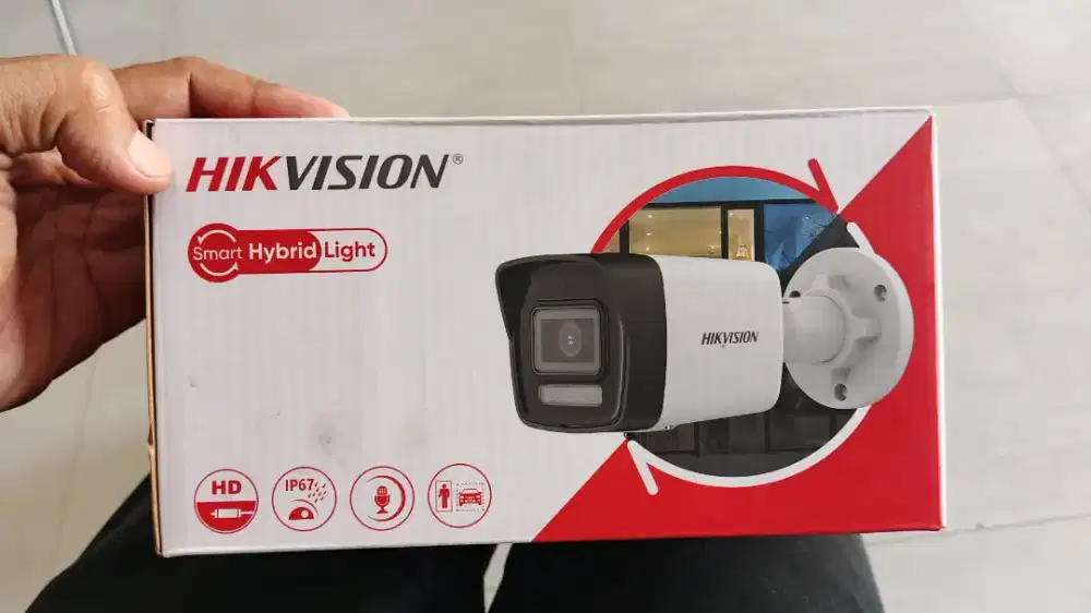 Kamera cctv Hikvision dan switch poe